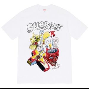 Supreme Daniel Johnston Tee White